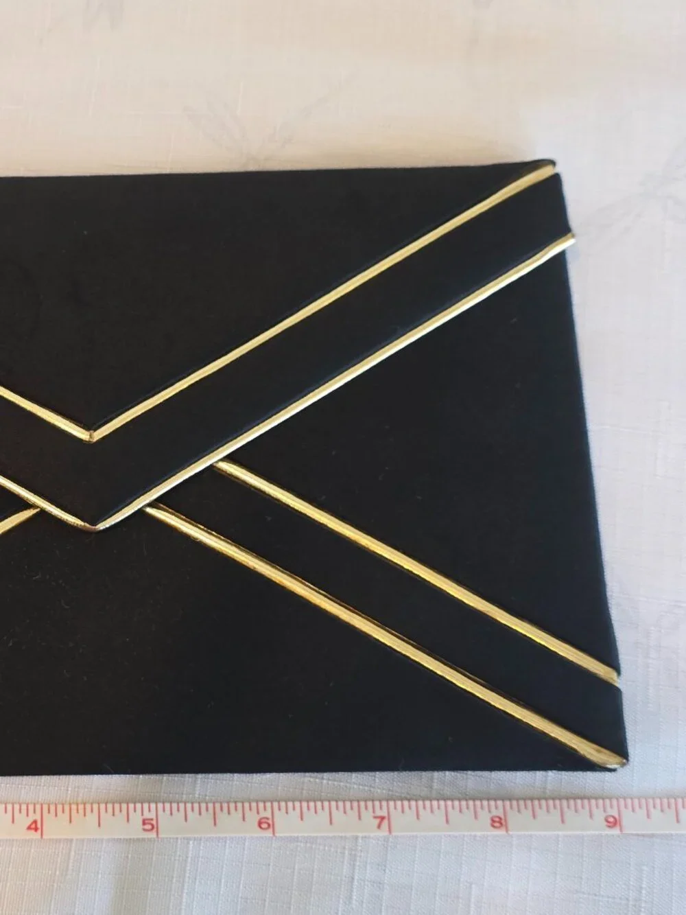 Yves Saint Laurent Satin Envelope Clutch - Picture 12 of 13